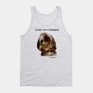 Cockapoo Dog Sister Tank Top